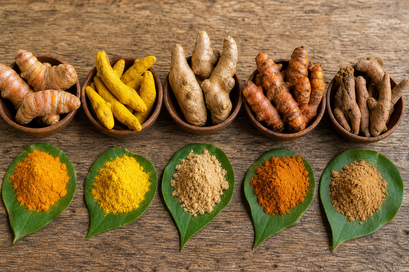 5 Types of Turmeric Used in Ayurveda and Their Healing Powers