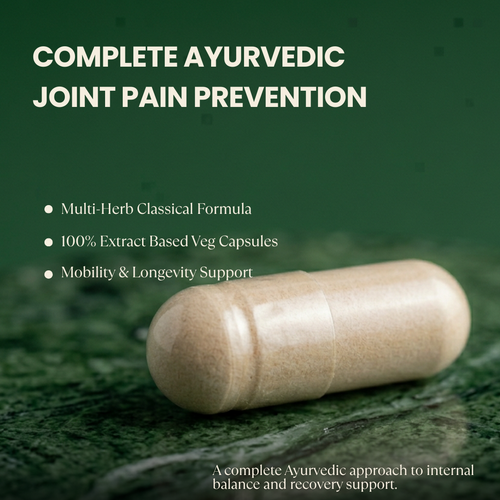 Jivashakti | Ayurvedic Joint Support Capsules | FSSAI Certified | 60 Veg Capsules