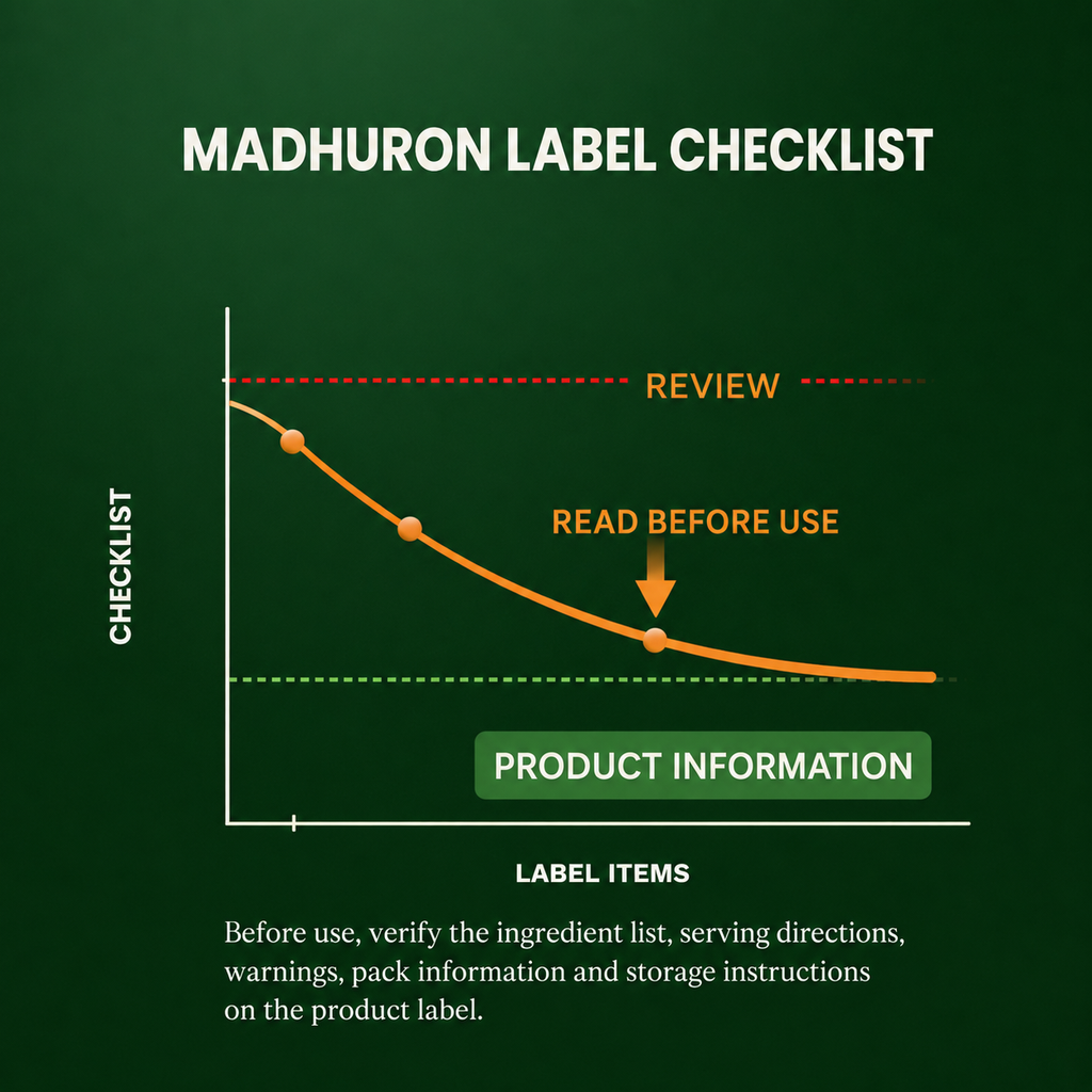 Madhuron|Herbal Wellness Supplement| FSSAI Certified | 60 Veg Capsules