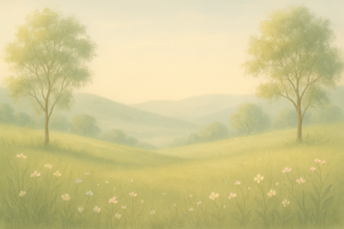 A simple nature's background for testimonial section