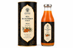 Rakmaya Ayurveda Sea Buckthorn Syrup 500ml bottle and tin - Ladakh Sea Buckthorn