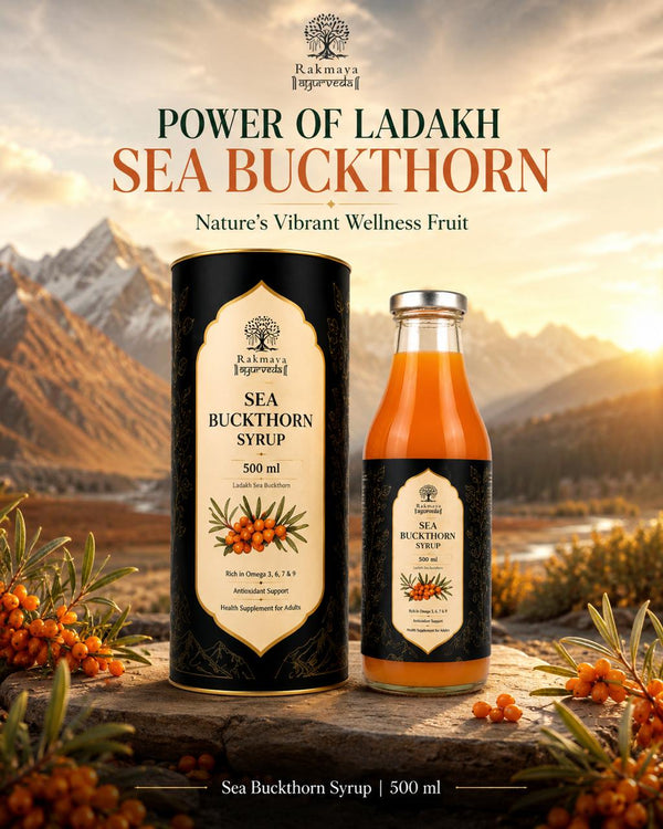 Sea Buckthorn Syrup | Ladakh Sea Buckthorn Juice | Omega 3,6,7 & 9 | FSSAI Certified