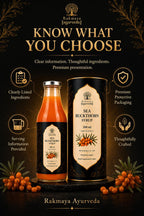 Sea Buckthorn Syrup | Ladakh Sea Buckthorn Juice | Omega 3,6,7 & 9 | FSSAI Certified